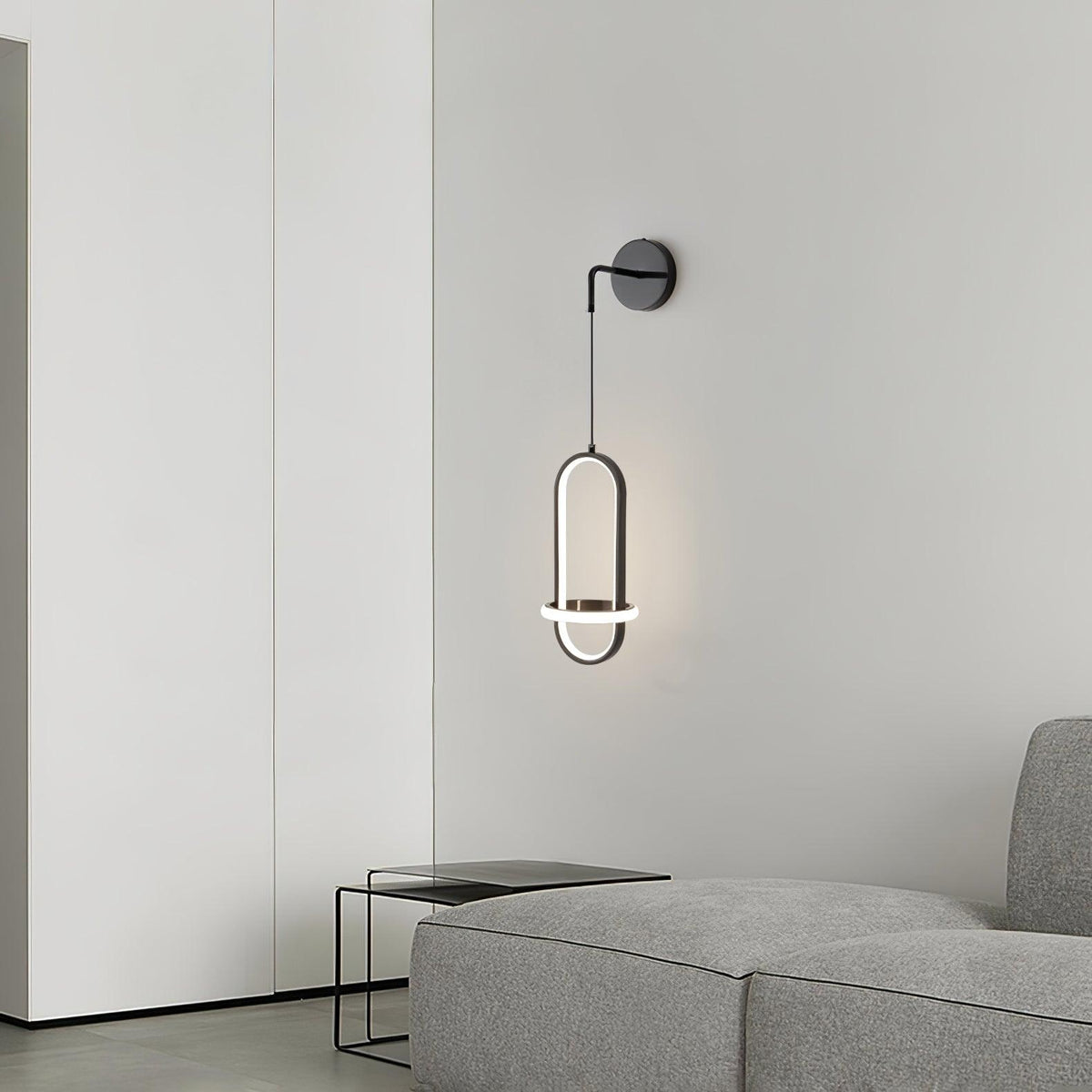 Vivianne Lampe Murale Ovale Moderne Minimaliste - Neutralighting
