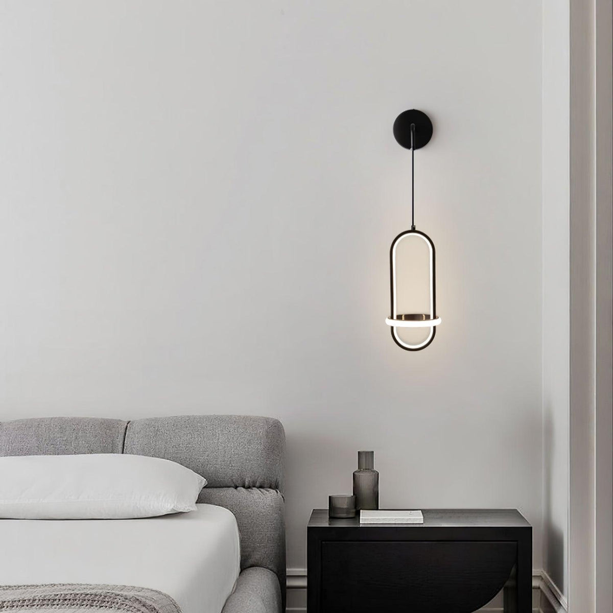 Vivianne Lampe Murale Ovale Moderne Minimaliste - Neutralighting