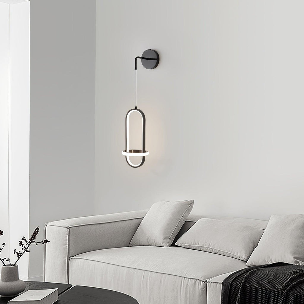 Vivianne Lampe Murale Ovale Moderne Minimaliste - Neutralighting