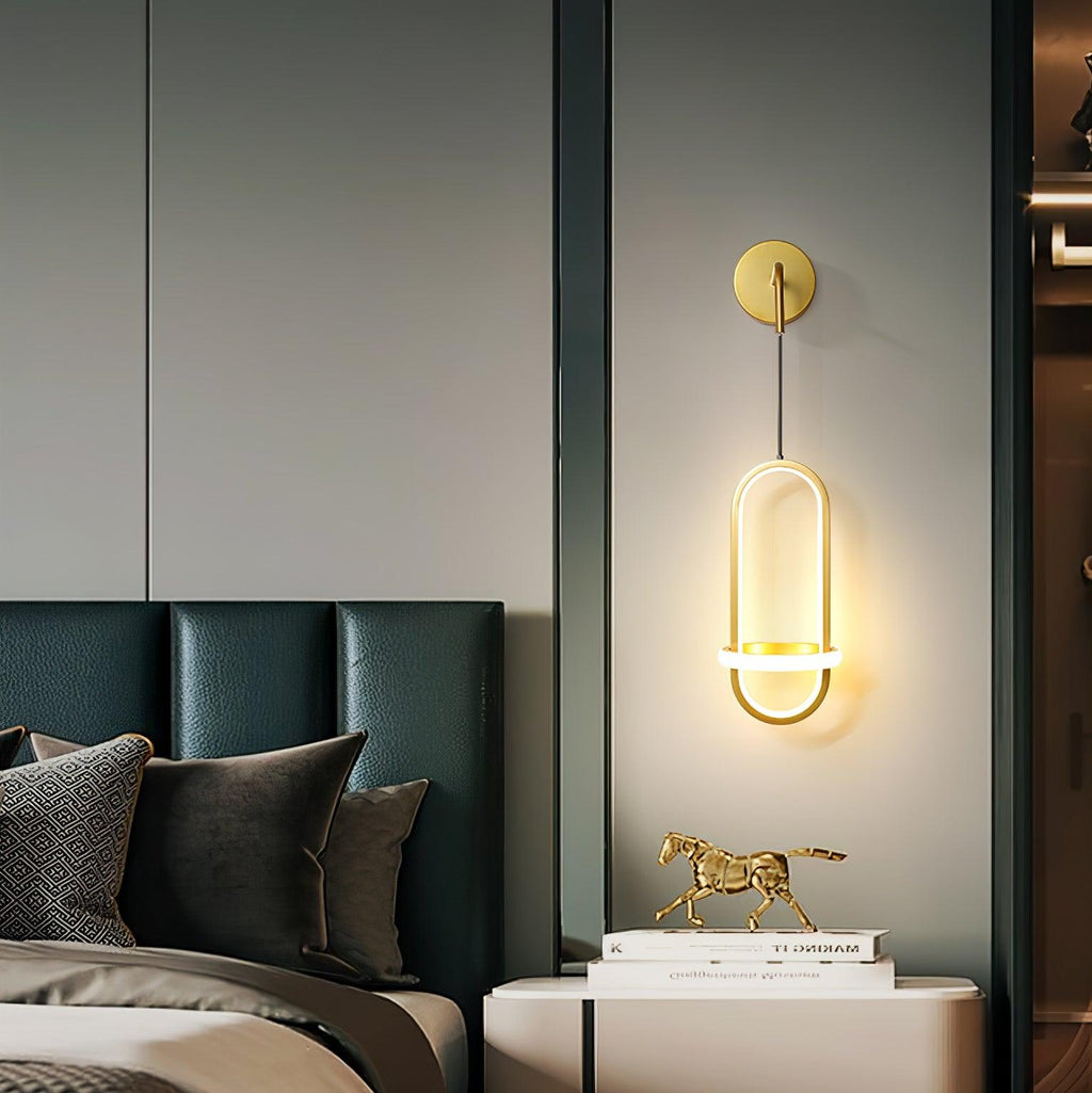 Vivianne Lampe Murale Ovale Moderne Minimaliste - Neutralighting