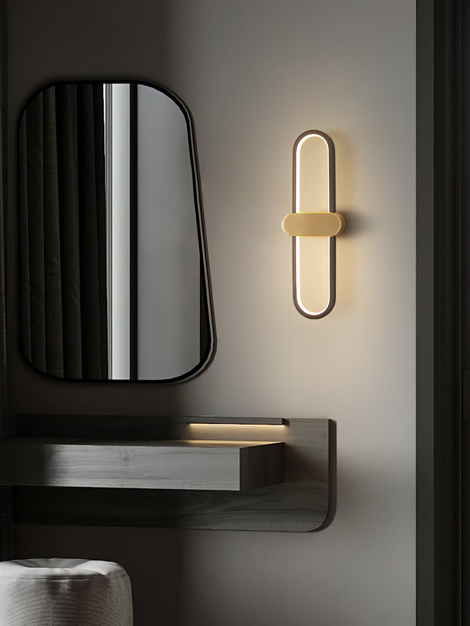 Ilyra Applique murale minimaliste en silicone - Neutralighting