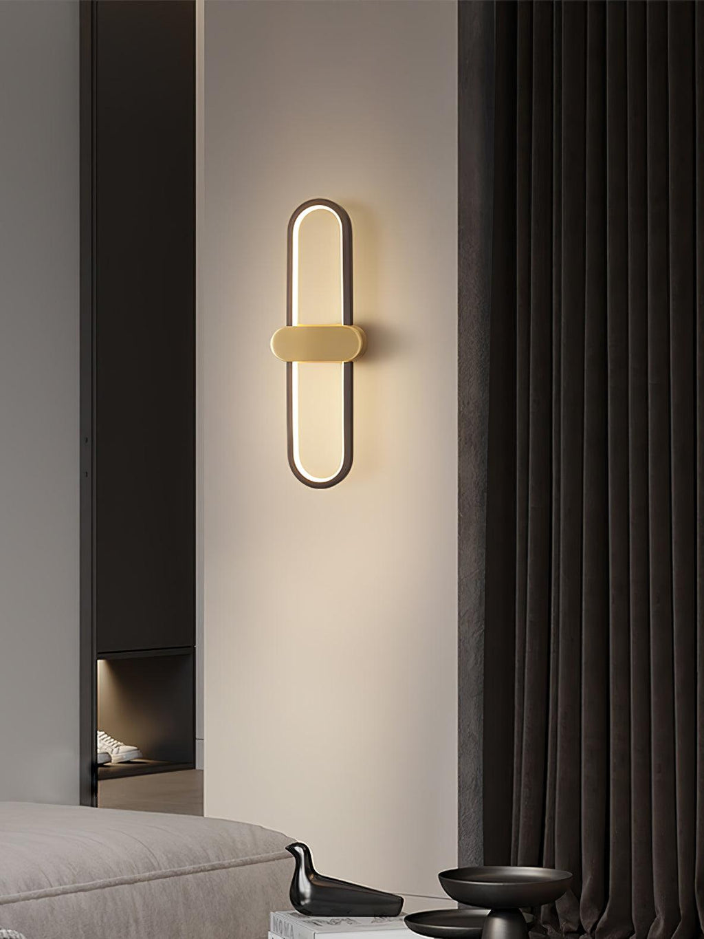 Ilyra Applique murale minimaliste en silicone - Neutralighting