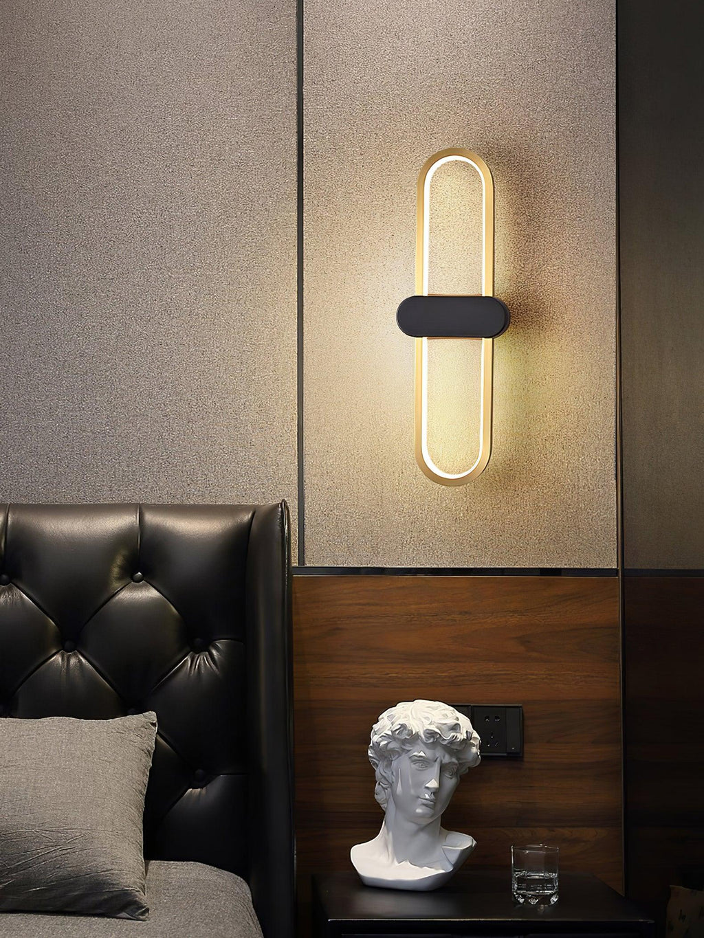 Ilyra Applique murale minimaliste en silicone - Neutralighting