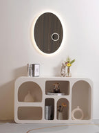 Ovariel Ovale Miroir Plastique Applique Lumière - Neutralighting