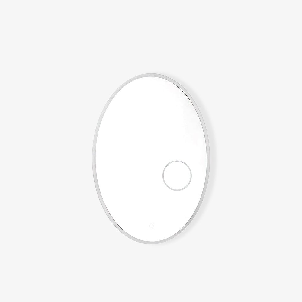 Ovariel Ovale Miroir Plastique Applique Lumière - Neutralighting