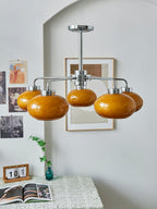 Lustra Chandelier Géométrique en Verre - Neutralighting