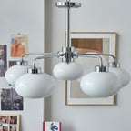 Lustra Chandelier Géométrique en Verre - Neutralighting