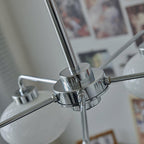 Lustra Chandelier Géométrique en Verre - Neutralighting