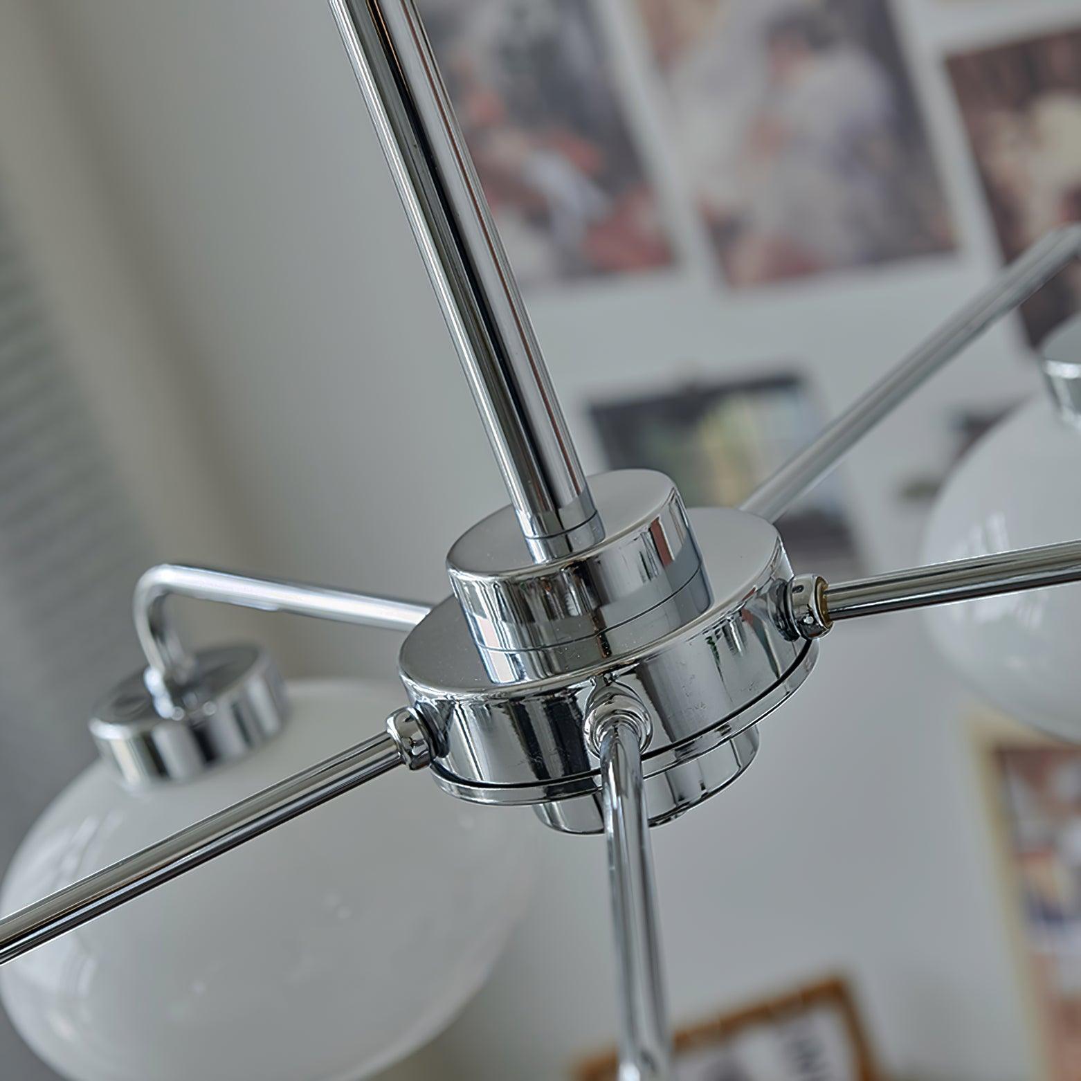 Lustra Chandelier Géométrique en Verre - Neutralighting