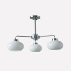 Lustra Chandelier Géométrique en Verre - Neutralighting