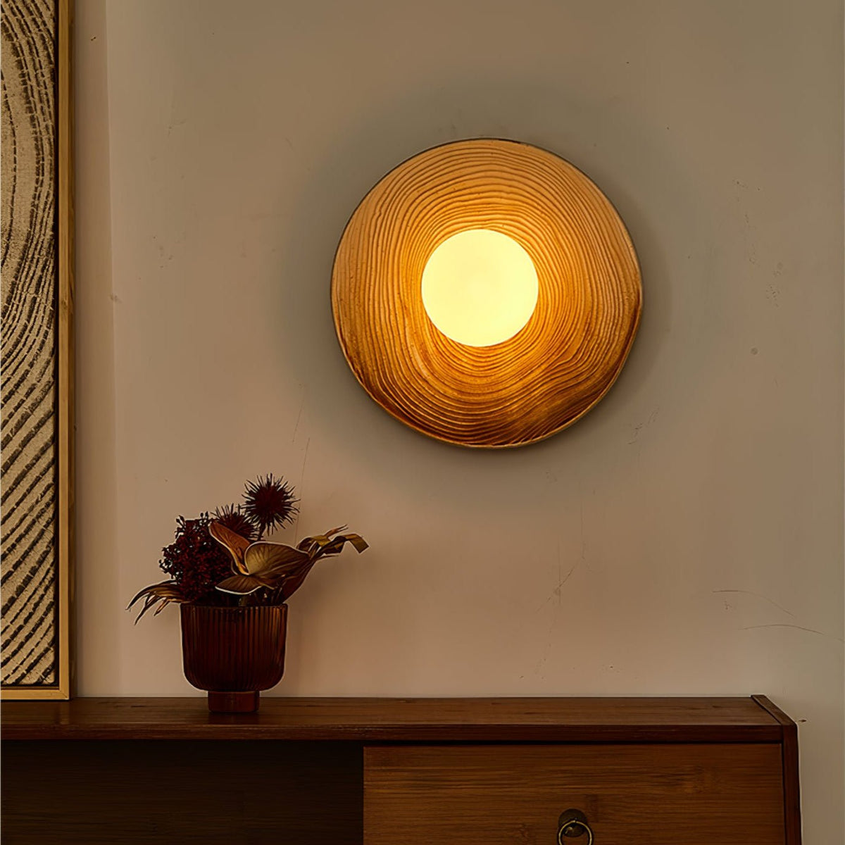 Zelene Applique Murale Art Nordique En Céramique - Neutralighting