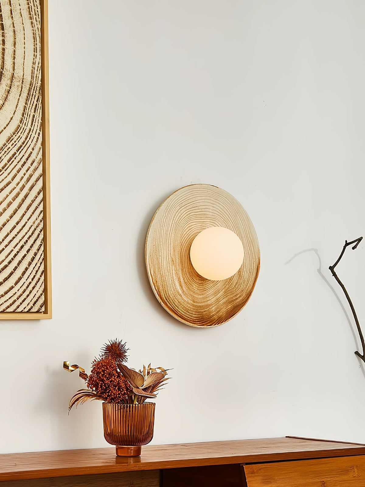 Zelene Applique Murale Art Nordique En Céramique - Neutralighting