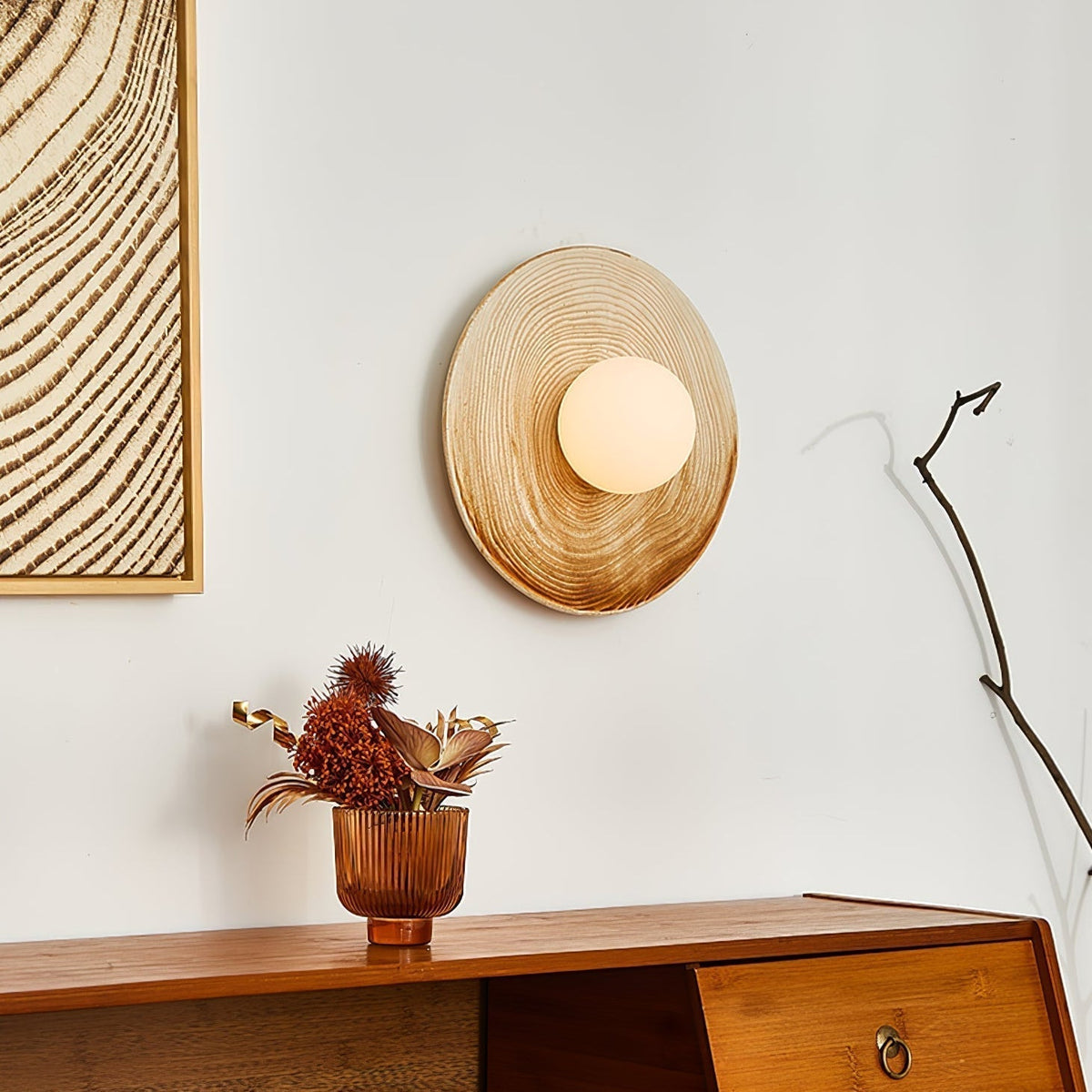 Zelene Applique Murale Art Nordique En Céramique - Neutralighting