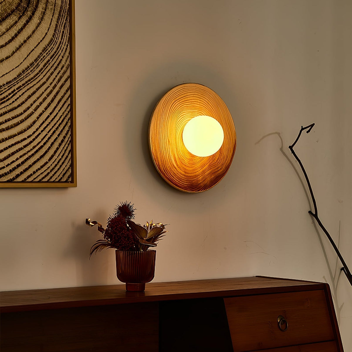 Zelene Applique Murale Art Nordique En Céramique - Neutralighting
