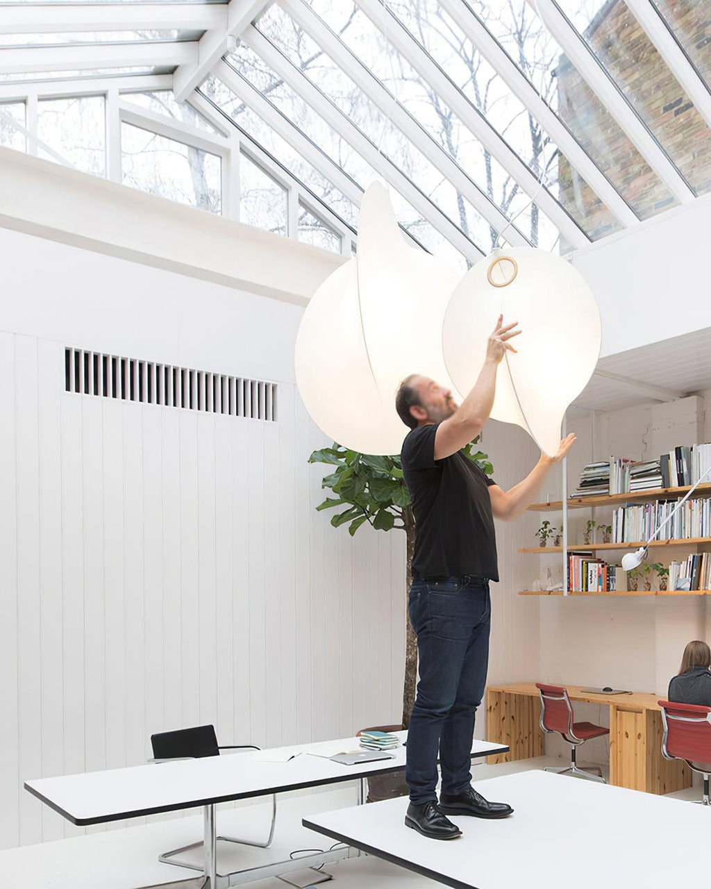 Mirelian Suspension Artistique en Acier - Neutralighting