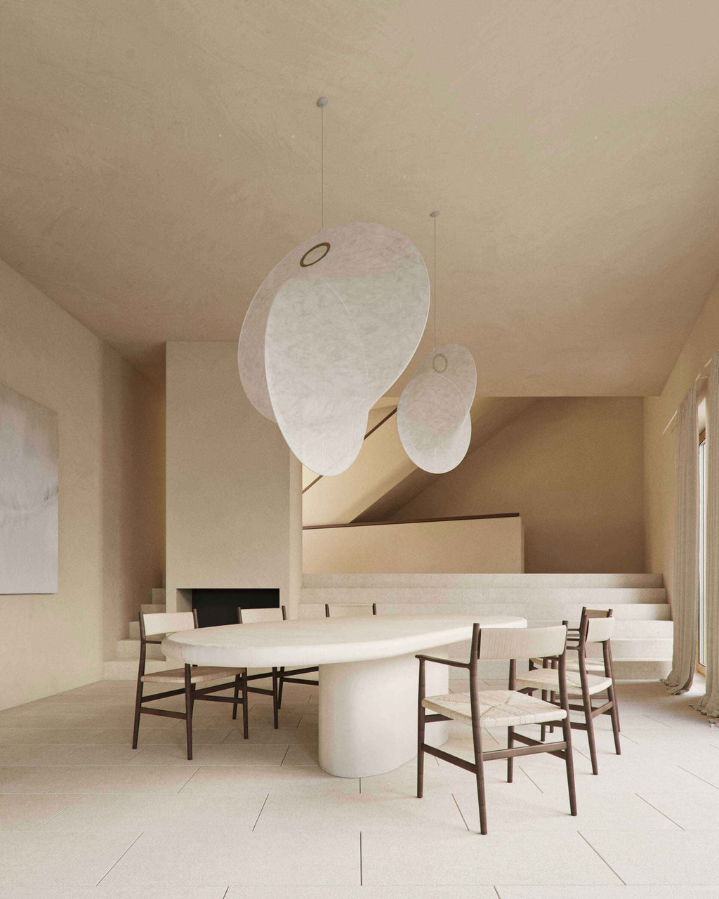 Mirelian Suspension Artistique en Acier - Neutralighting