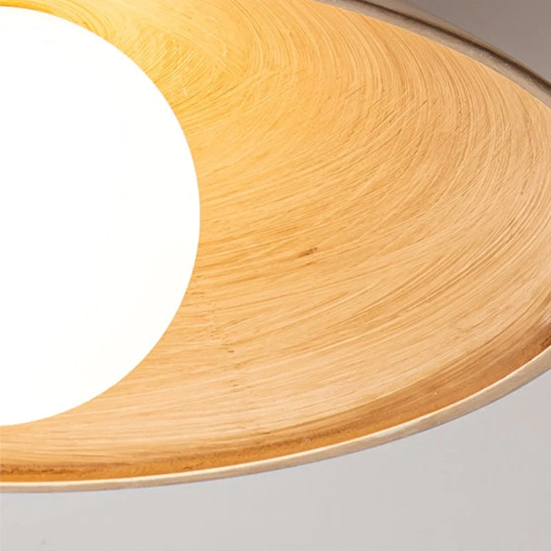 Muto Plafonnier Encastré Vintage Bois Métal Verre Bar Hôtel - Neutralighting