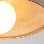 Muto Plafonnier Encastré Vintage Bois Métal Verre Bar Hôtel - Neutralighting