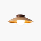 Muto Plafonnier Encastré Vintage Bois Métal Verre Bar Hôtel - Neutralighting