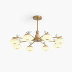 Lustra Chandelier Laiton Oiseau Ozawa Élégant - Neutralighting