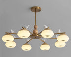 Lustra Chandelier Laiton Oiseau Ozawa Élégant - Neutralighting