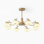Lustra Chandelier Laiton Oiseau Ozawa Élégant - Neutralighting