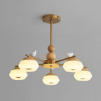 Lustra Chandelier Laiton Oiseau Ozawa Élégant - Neutralighting