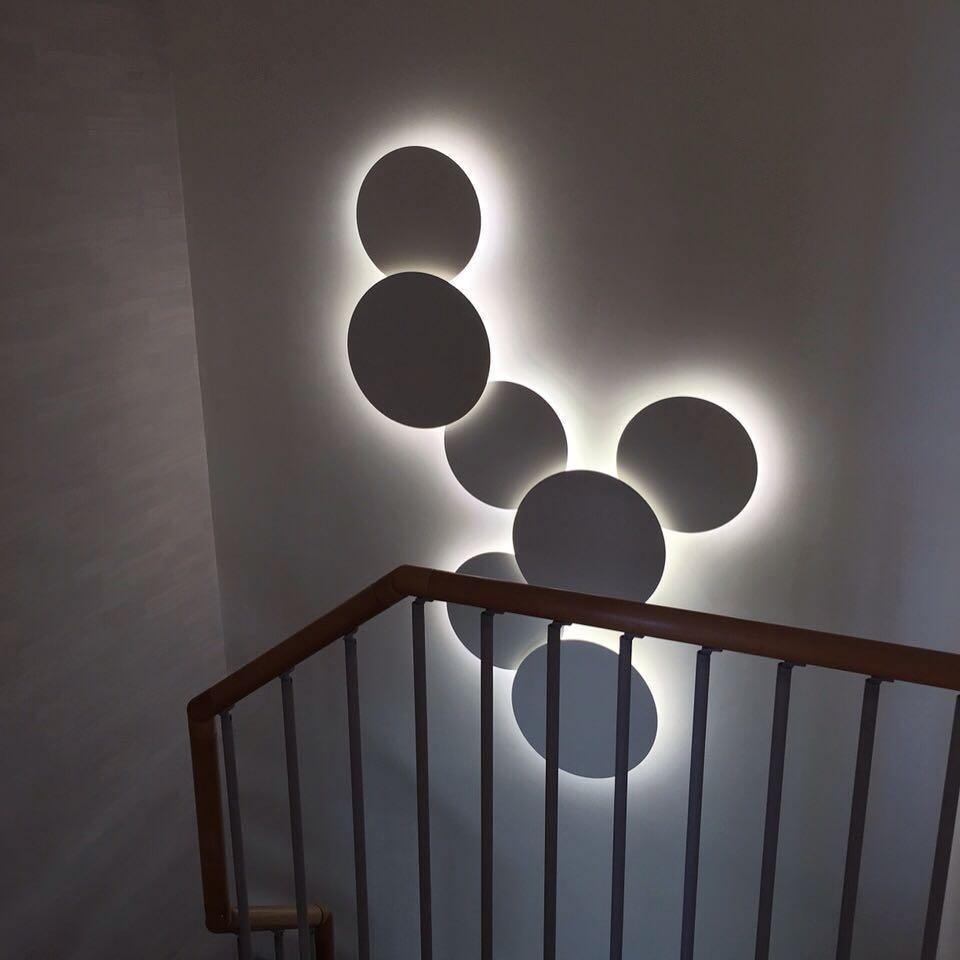 Megan Applique murale à disque géométrique - Neutralighting