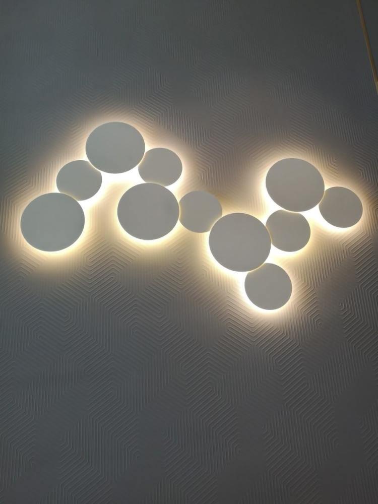 Megan Applique murale à disque géométrique - Neutralighting