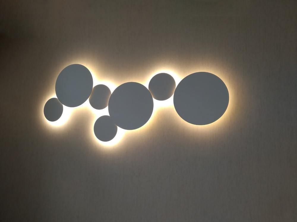 Megan Applique murale à disque géométrique - Neutralighting