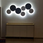 Megan Applique murale à disque géométrique - Neutralighting