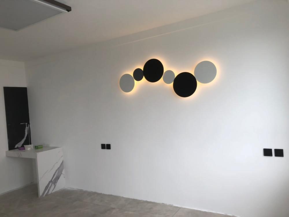 Megan Applique murale à disque géométrique - Neutralighting