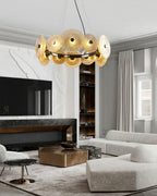 Zeveleth Postmoderne Luxe Art Crystal Lustre - Neutralighting