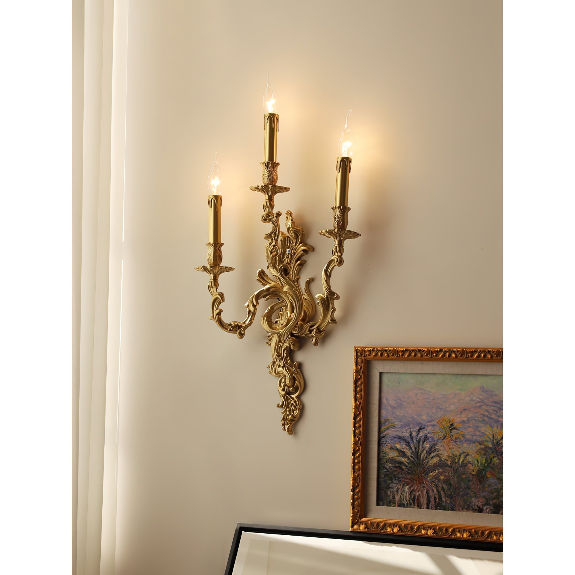 Veraee Applique Murale Métal Art Nordique Vintage - Neutralighting