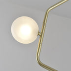 Aurvaryra Lustre Laiton Verre Minimaliste Moderne - Neutralighting