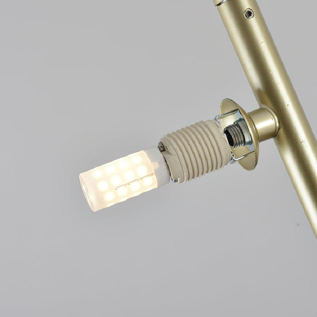 Aurvaryra Lustre Laiton Verre Minimaliste Moderne - Neutralighting