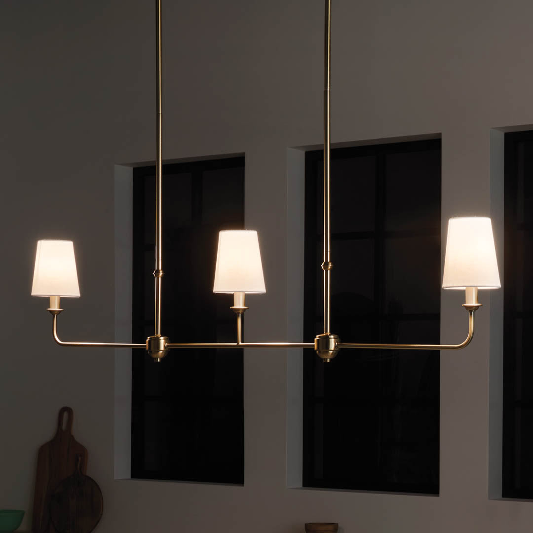 Mymareth Lustre Métal Linéaire Minimaliste Moderne - Neutralighting