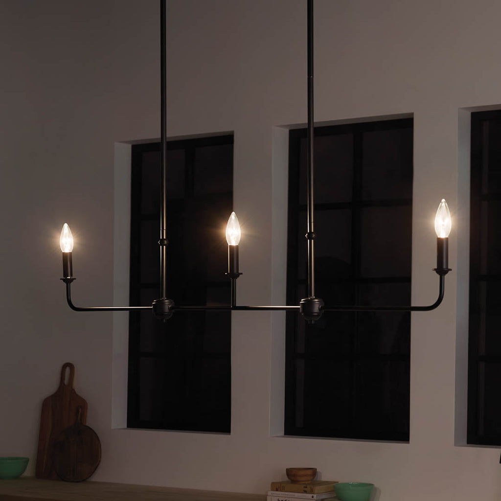 Mymareth Lustre Métal Linéaire Minimaliste Moderne - Neutralighting