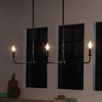 Mymareth Lustre Métal Linéaire Minimaliste Moderne - Neutralighting