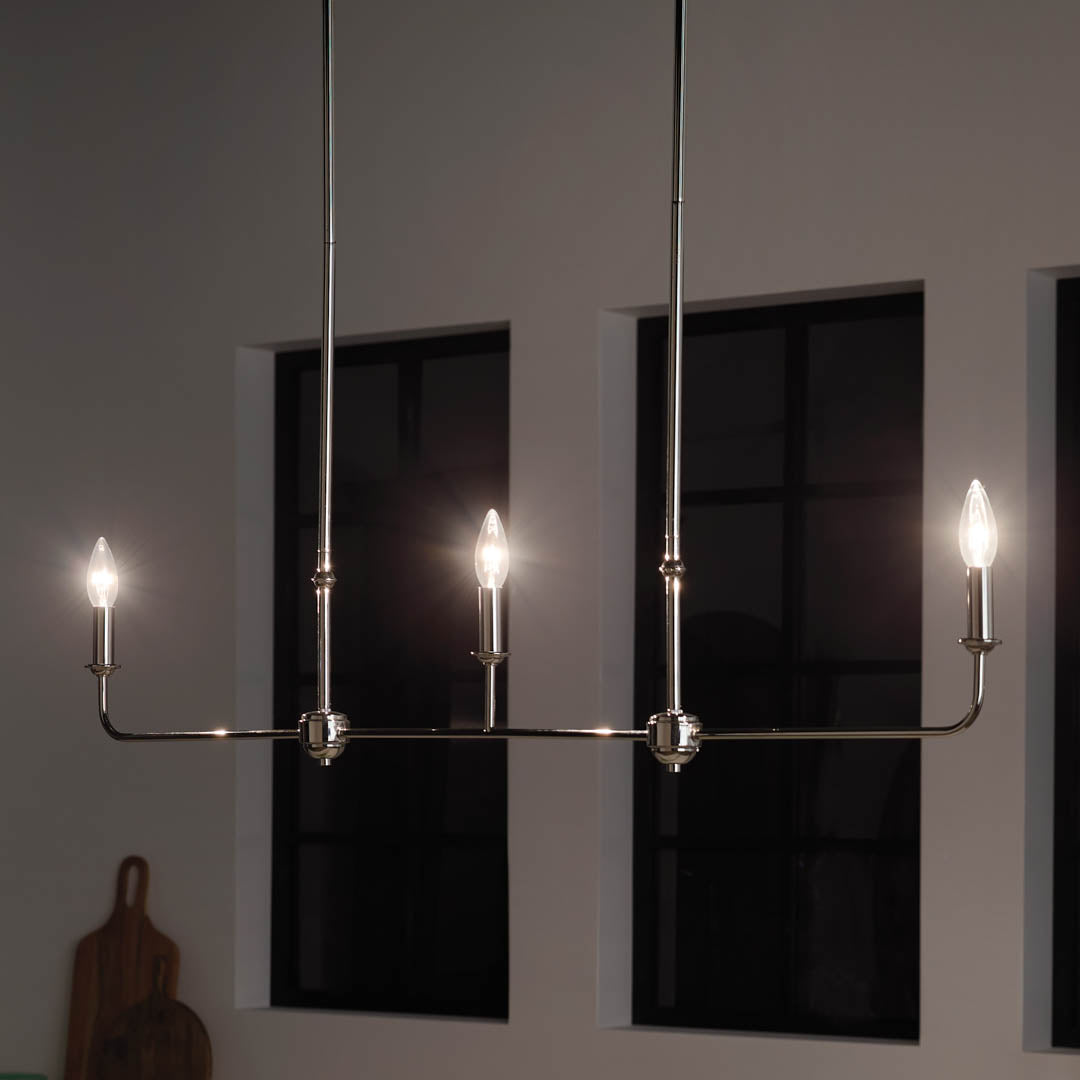 Mymareth Lustre Métal Linéaire Minimaliste Moderne - Neutralighting