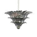 Aurora Chandelier en Verre de Murano Feuille de Palmier - Neutralighting
