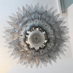 Aurora Chandelier en Verre de Murano Feuille de Palmier - Neutralighting