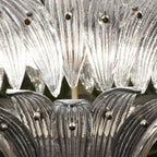Aurora Chandelier en Verre de Murano Feuille de Palmier - Neutralighting