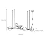 Vacaria Suspension Métal Plastique Minimaliste Moderne - Neutralighting