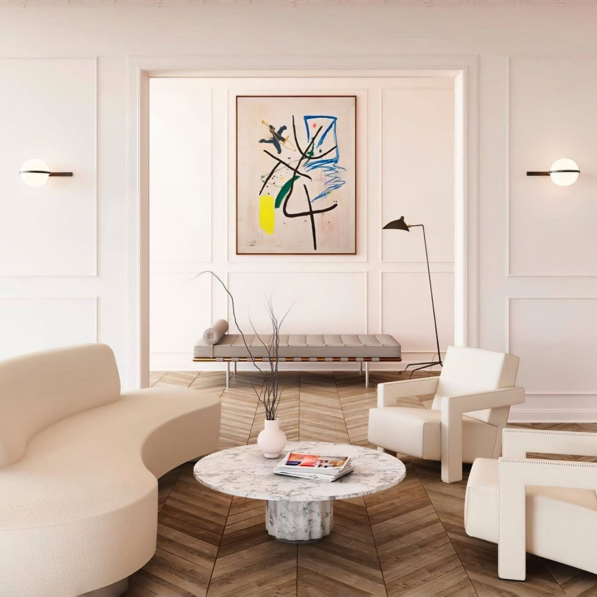 Elmarisra Applique Murale Minimaliste Moderne - Neutralighting