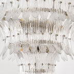 Palmette Lustre Feuille en Verre Superposée - Neutralighting