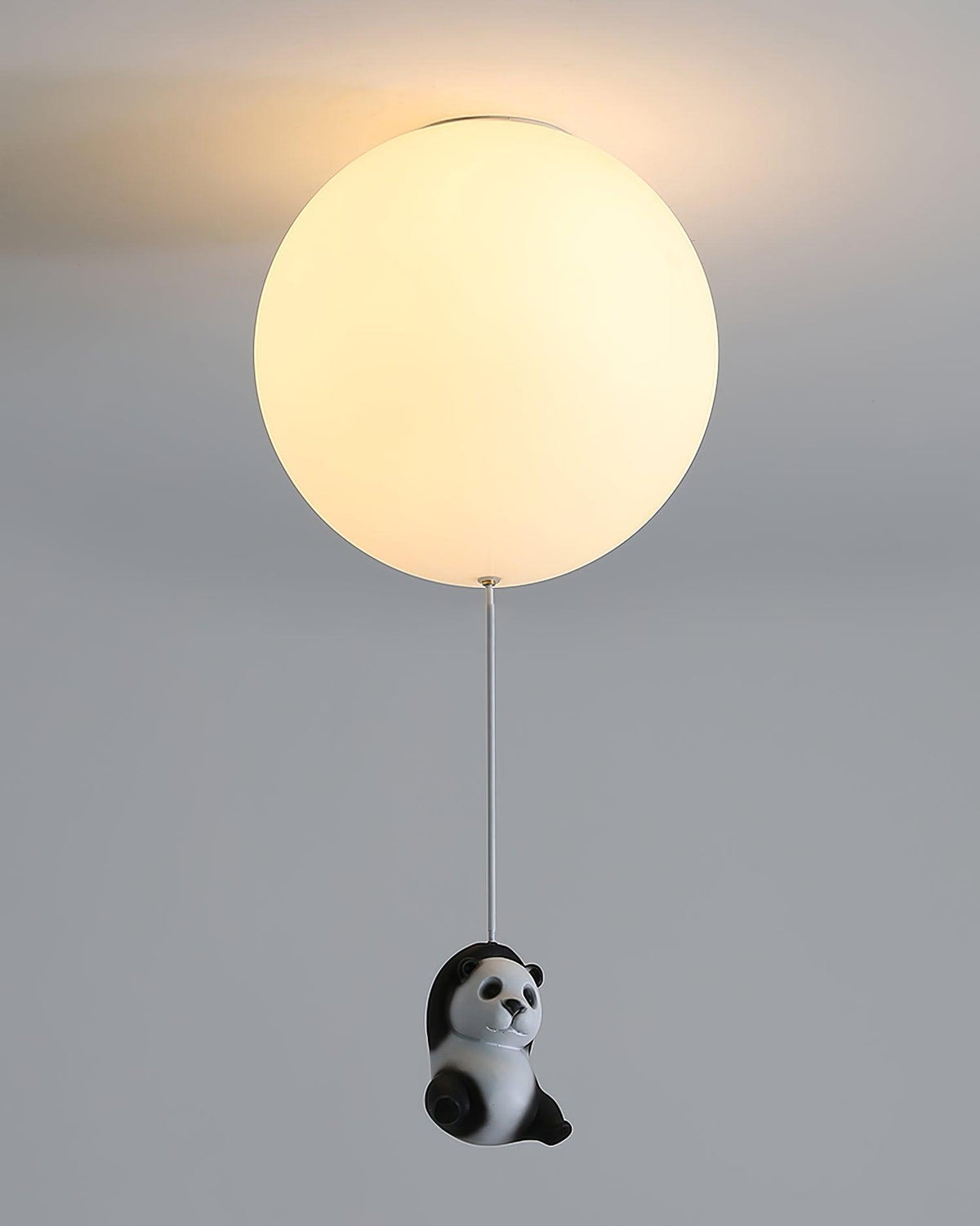 Aursilos Lampe de Plafond en Verre Panda Élégante - Neutralighting