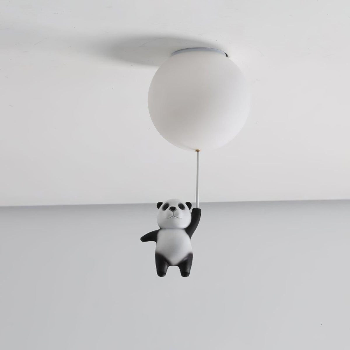 Aursilos Lampe de Plafond en Verre Panda Élégante - Neutralighting