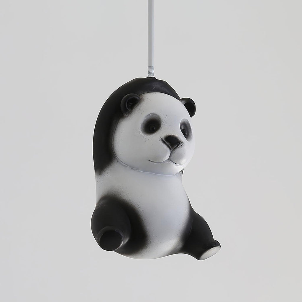 Aursilos Lampe de Plafond en Verre Panda Élégante - Neutralighting
