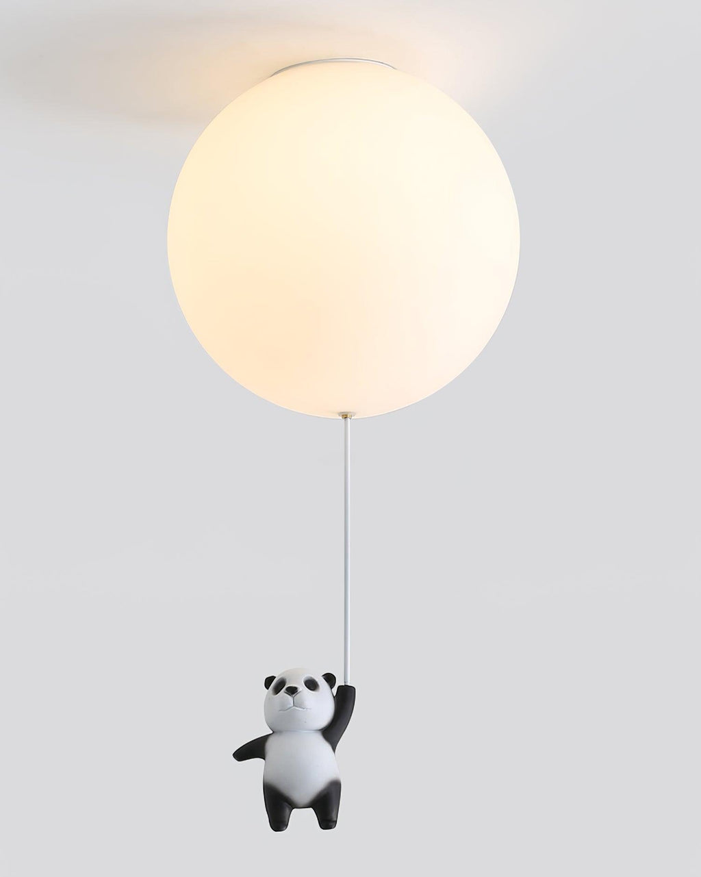 Aursilos Lampe de Plafond en Verre Panda Élégante - Neutralighting